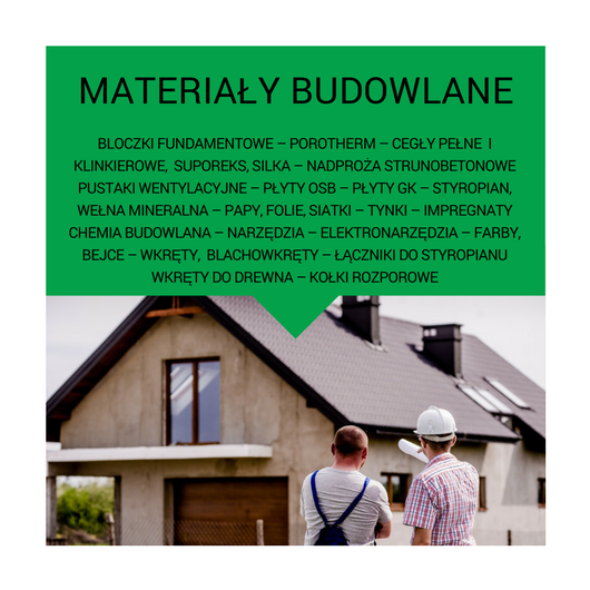 materiały budowlane