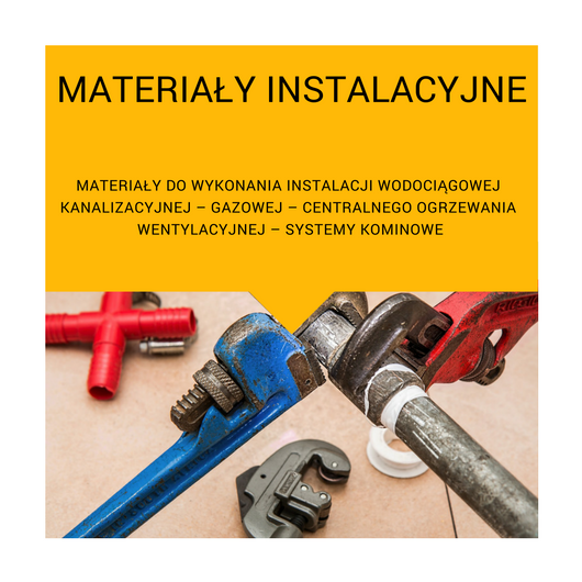 materiały instalacyjne